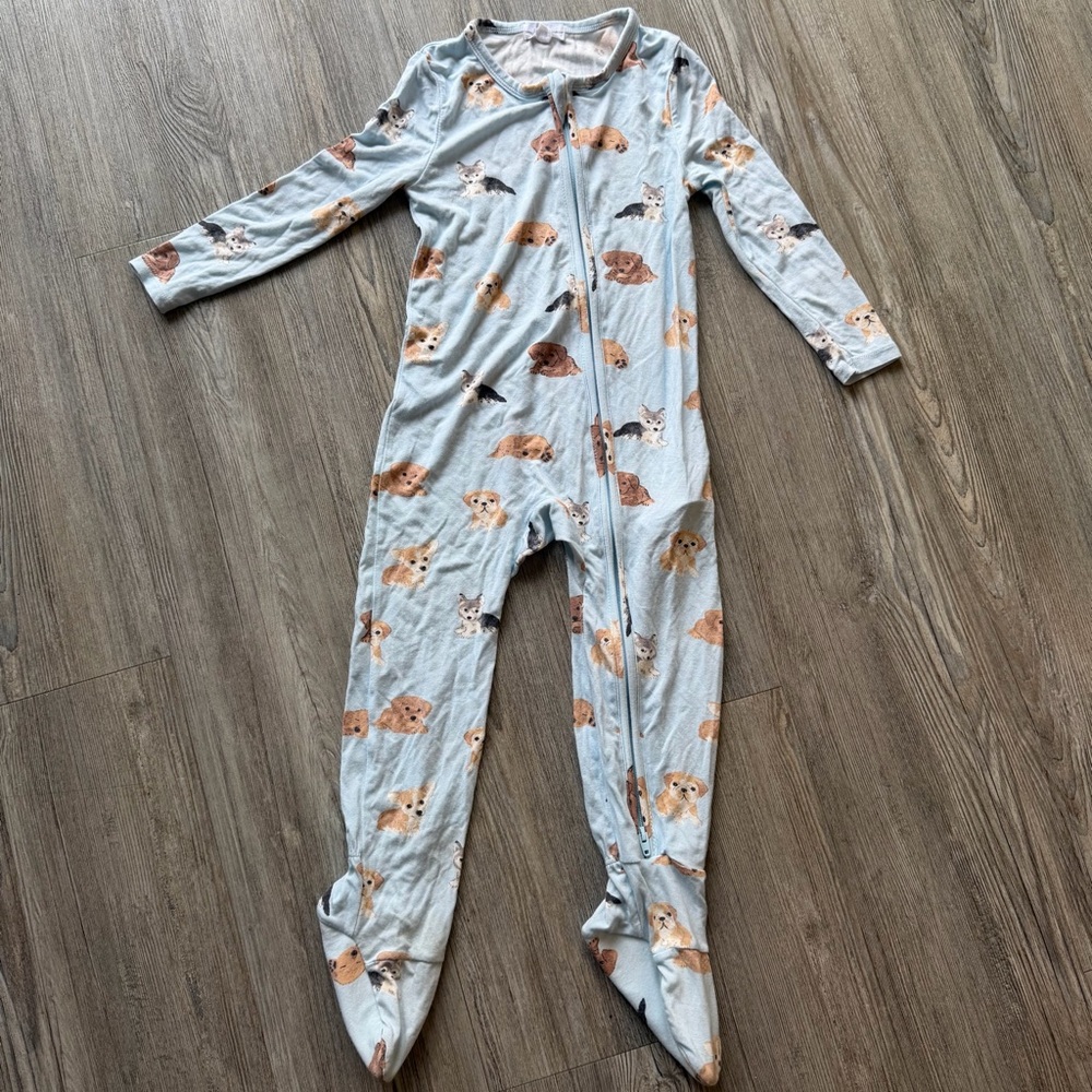 Angel Dear Bamboo Dog Print Pajamas